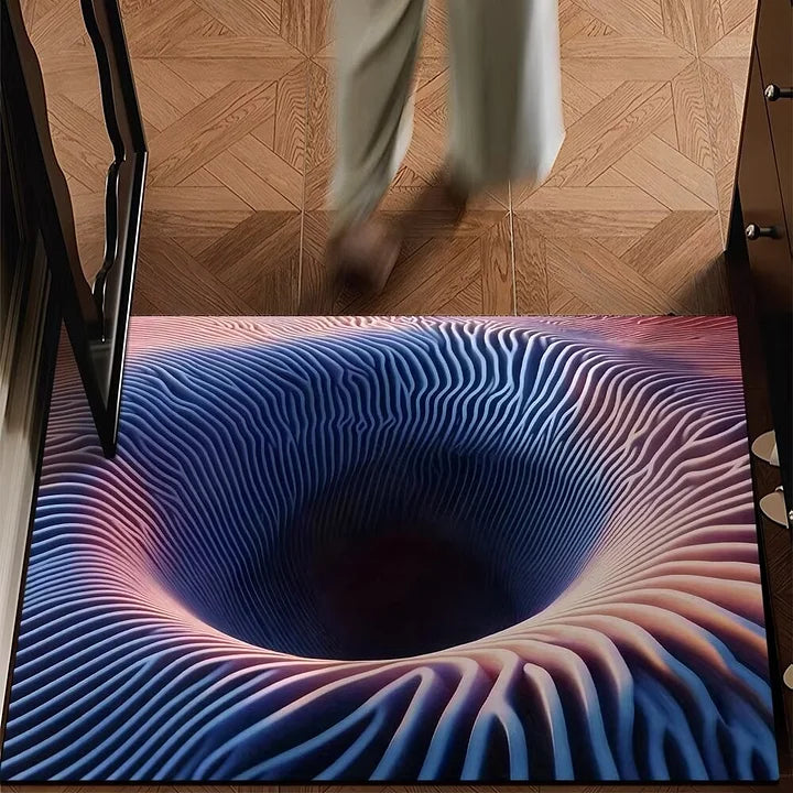 Tapis Illusion 3D – Effet Gouffre Ultra Réaliste
