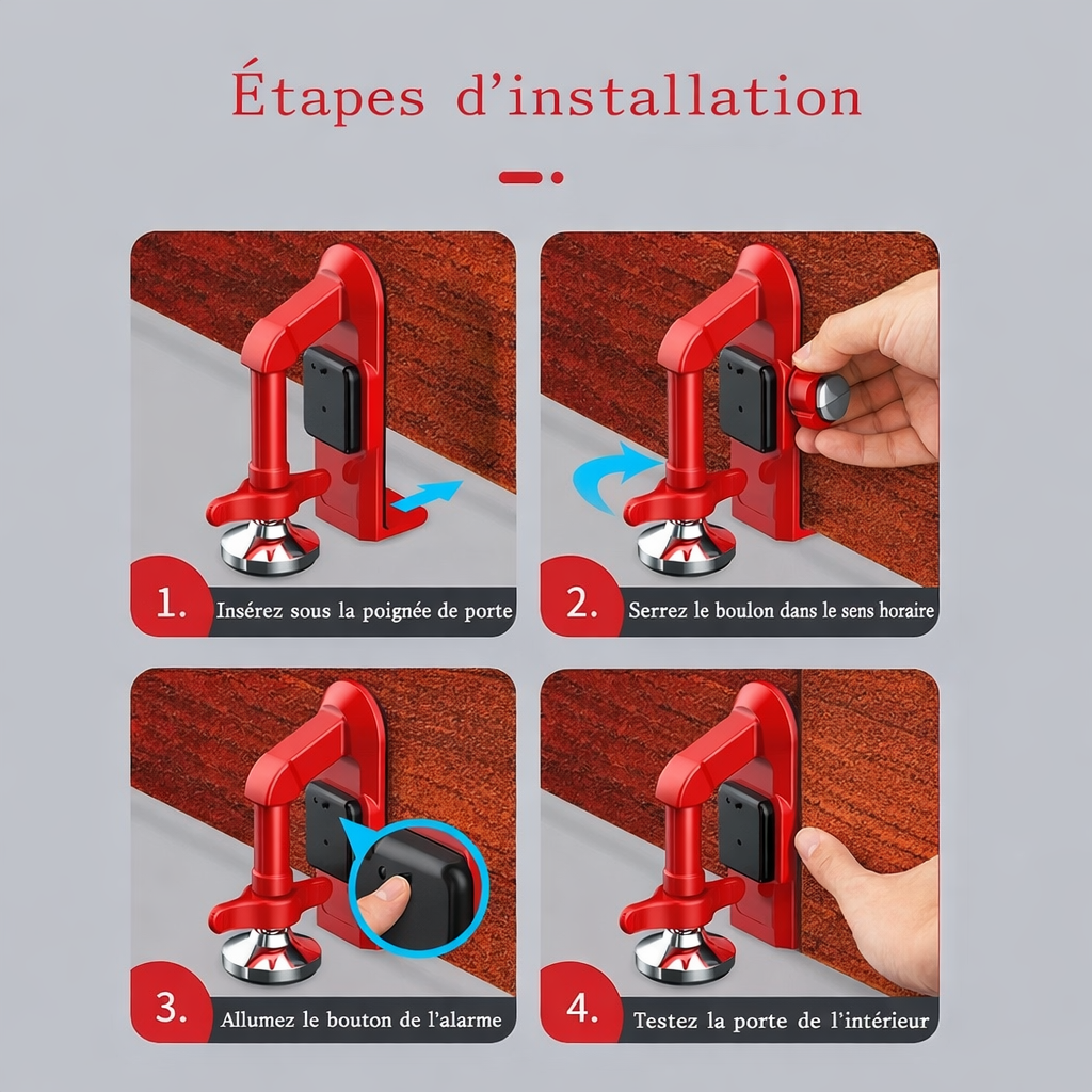 La sécurité portable pour dormir sereinement