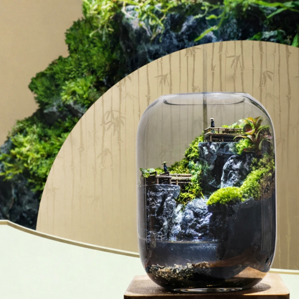 LushVista – Décor paysager en mousse naturelle - Serenya 