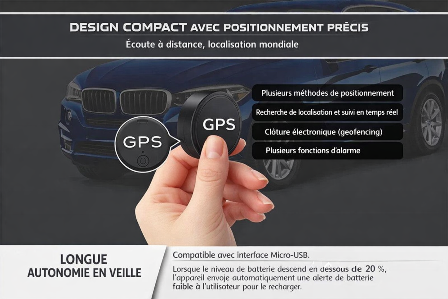 SecureTrack™ – Suivi en temps réel de la localisation d’un véhicule