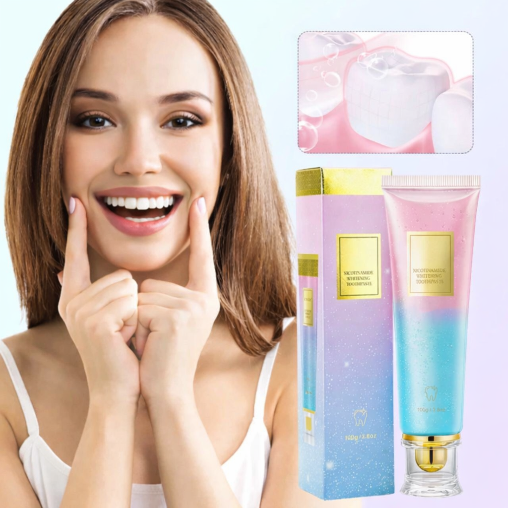 GlowMint™ – Dentifrice à la niacinamide pour des dents plus blanches ✨🦷