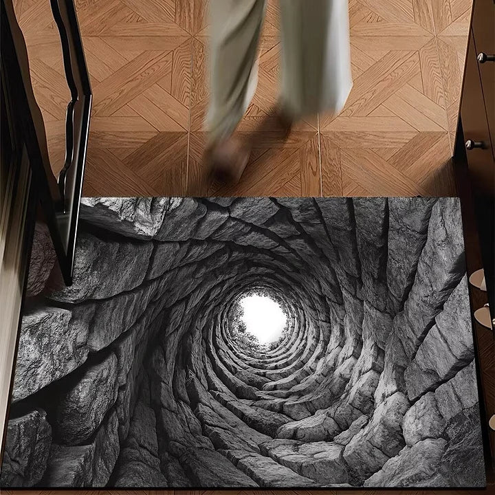 Tapis Illusion 3D – Effet Gouffre Ultra Réaliste