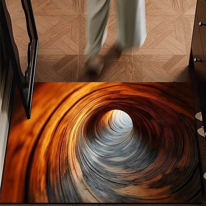 Tapis Illusion 3D – Effet Gouffre Ultra Réaliste