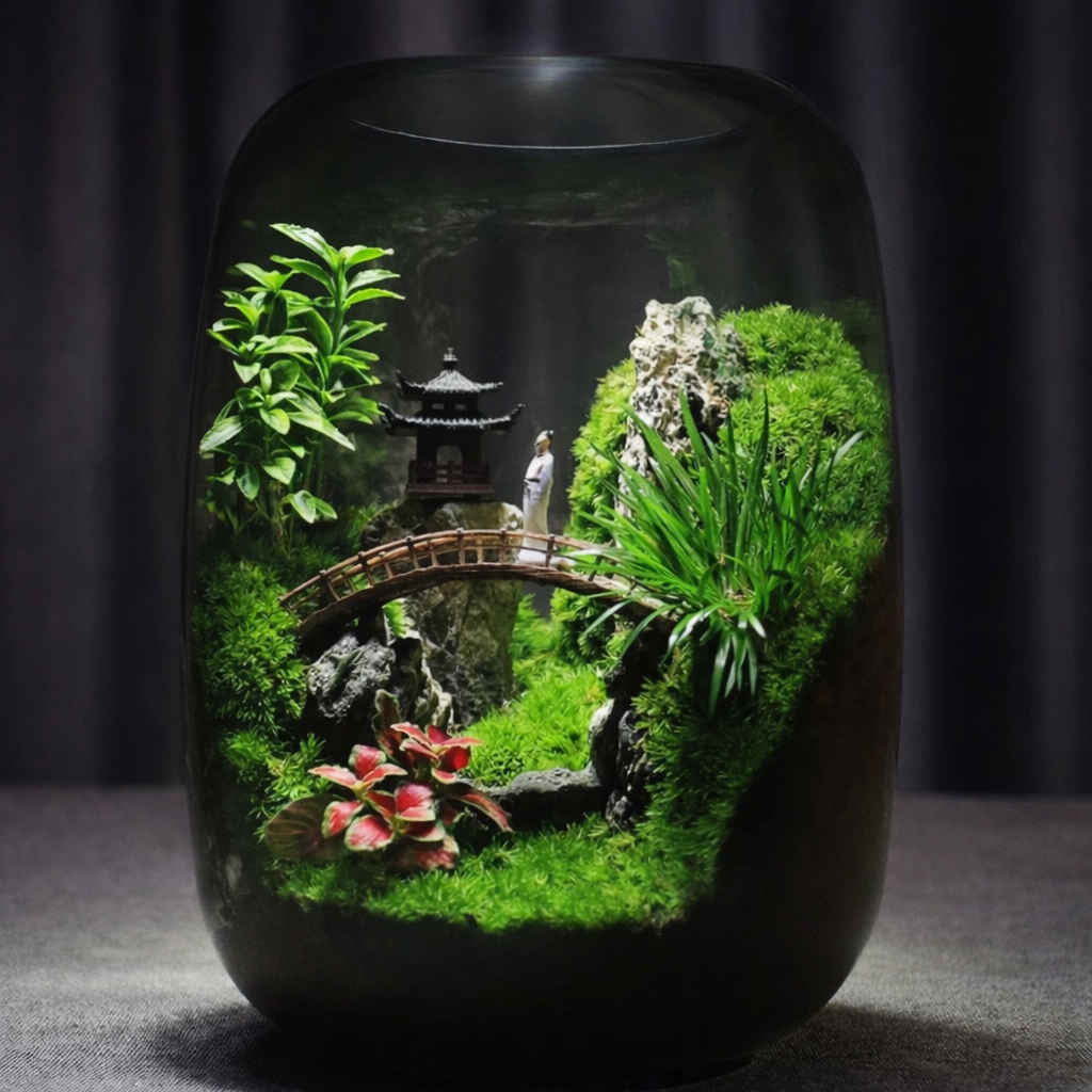 LushVista – Décor paysager en mousse naturelle - Serenya 