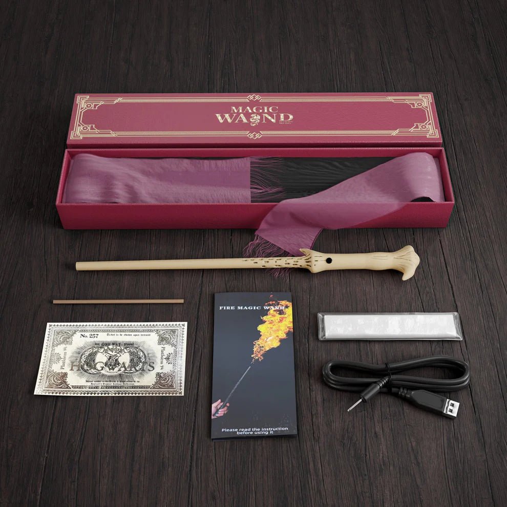 LA BAGUETTE MAGIQUE HARRY FIRE INCENDIO ORIGINALE