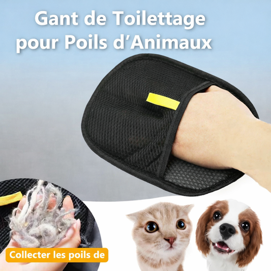 HairCatcher™ - Gants doux avec attrape-cheveux