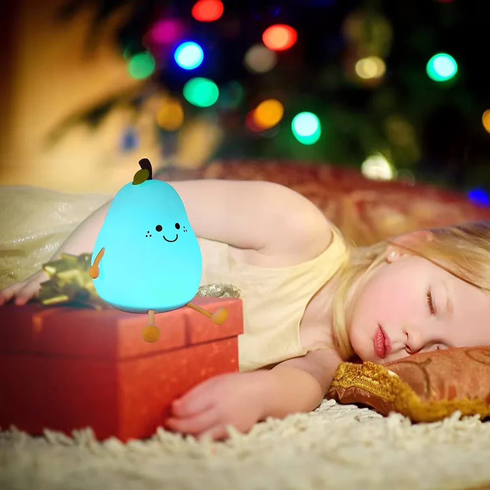 Veilleuse en silicone rechargeable pour enfants - Serenya 