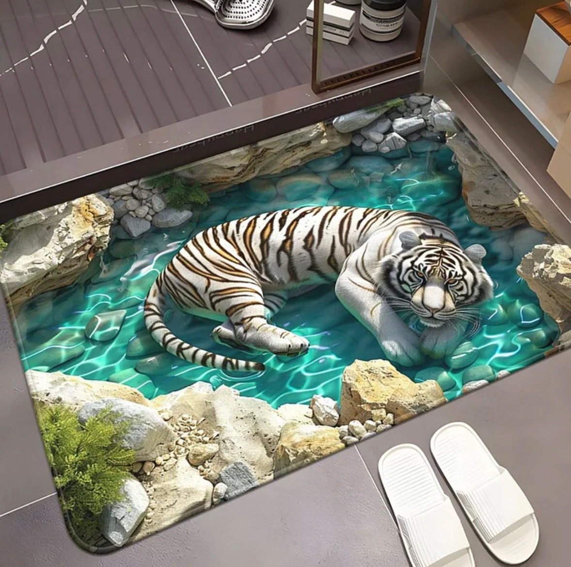 Tapis Illusion 3D – Effet Gouffre Ultra Réaliste