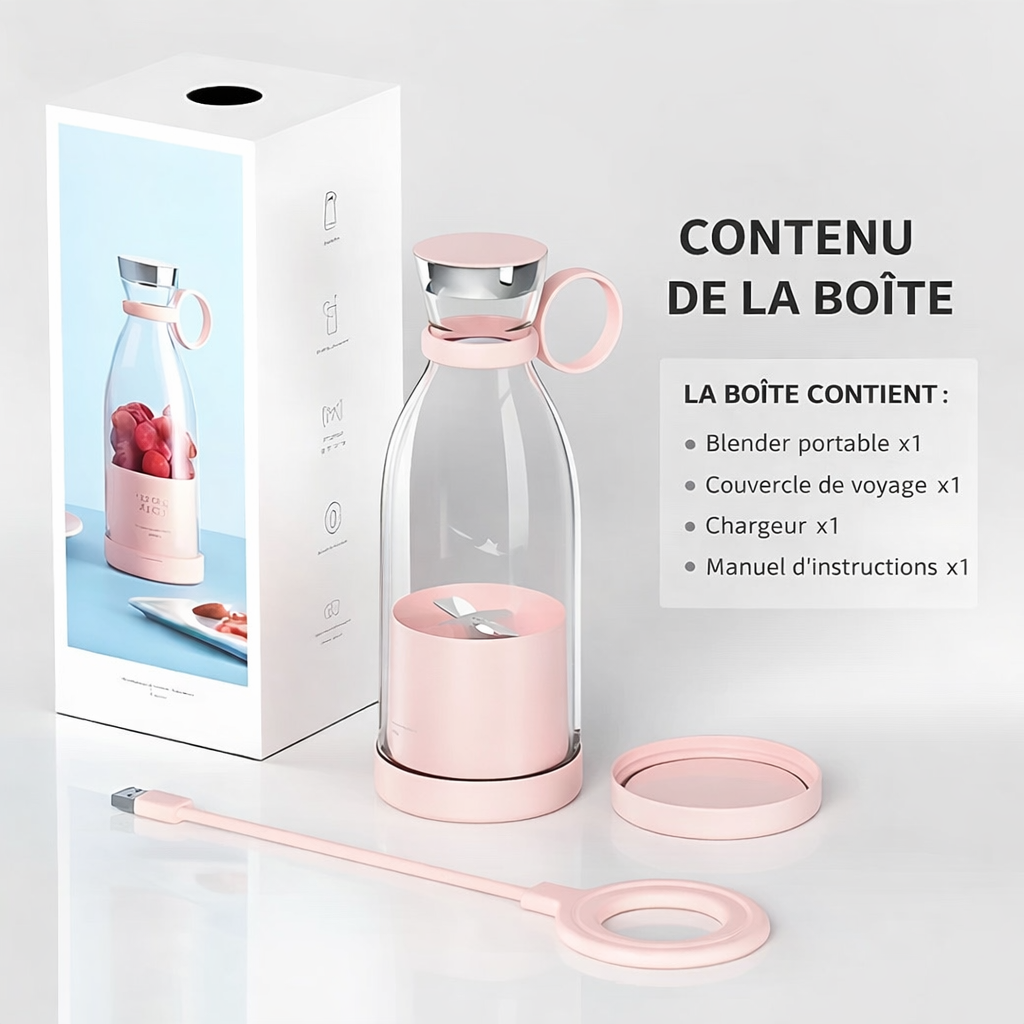 JuiceGo™ – Smoothies sans effort à emporter